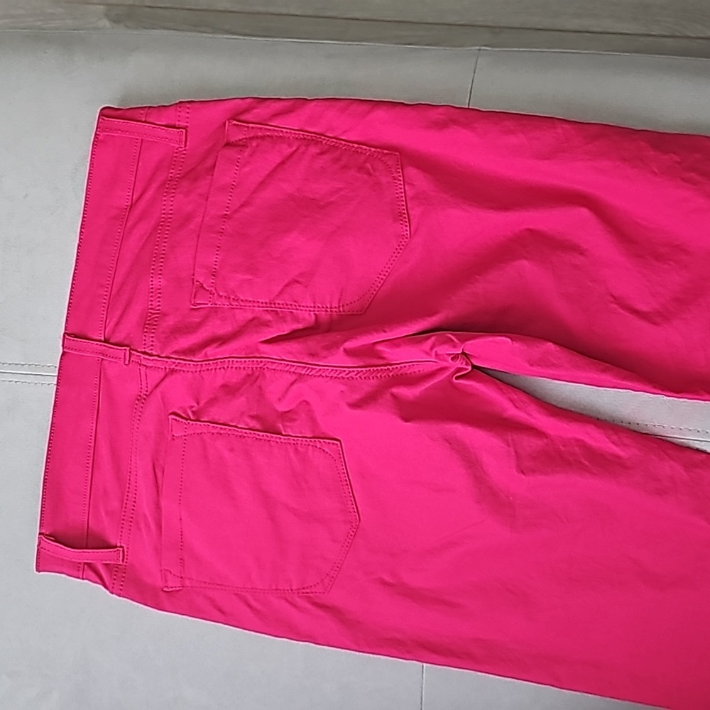 Karen Kane Raspberry Colored Hig Rise Skinny Jeans - Picture 6 of 8